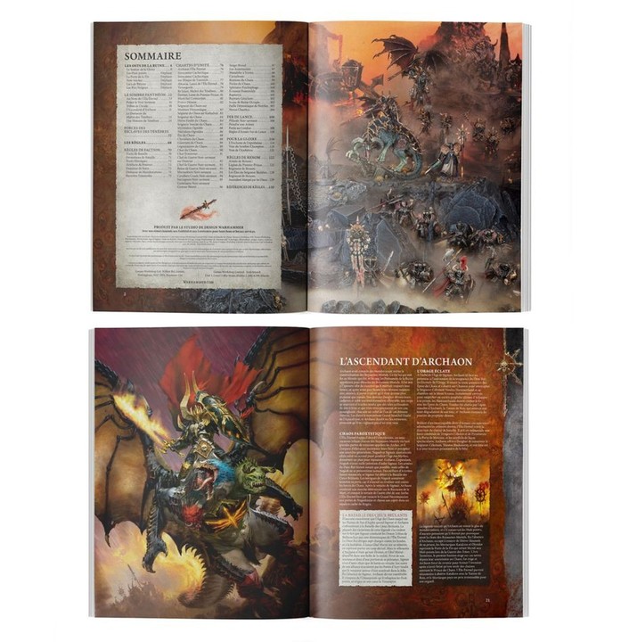 Tome de Bataille Chaos Slaves to Darkness - Age of Sigmar | VPC Forges