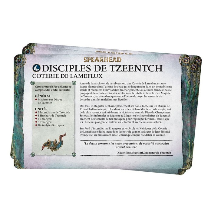 Pack de Faction Disciples de Tzeentch - Age of Sigmar | VPC Forges
