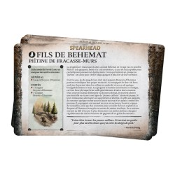 Pack de Faction: Fils de Behemat (V4)