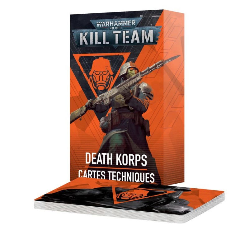 Death Korps Cartes Techniques (FR) -  Kill Team