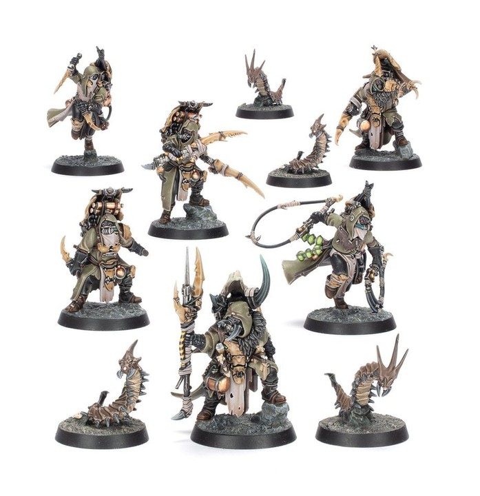 Chasseurs Sha'dar et Verépines Arthromites