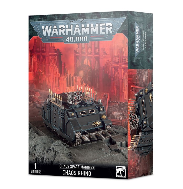 Chaos Rhino - Space Marine du Chaos