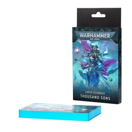 Cartes Techniques - Thousand Sons Cartes Techniques - Thousand Sons