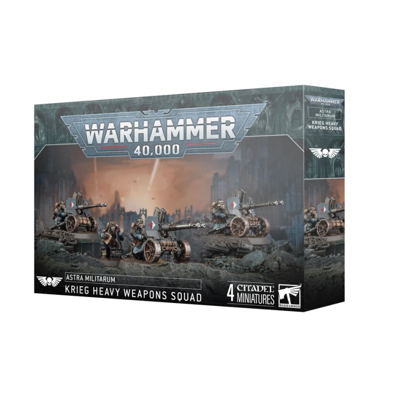 Krieg Heavy Weapons Squad - Astra Militarum