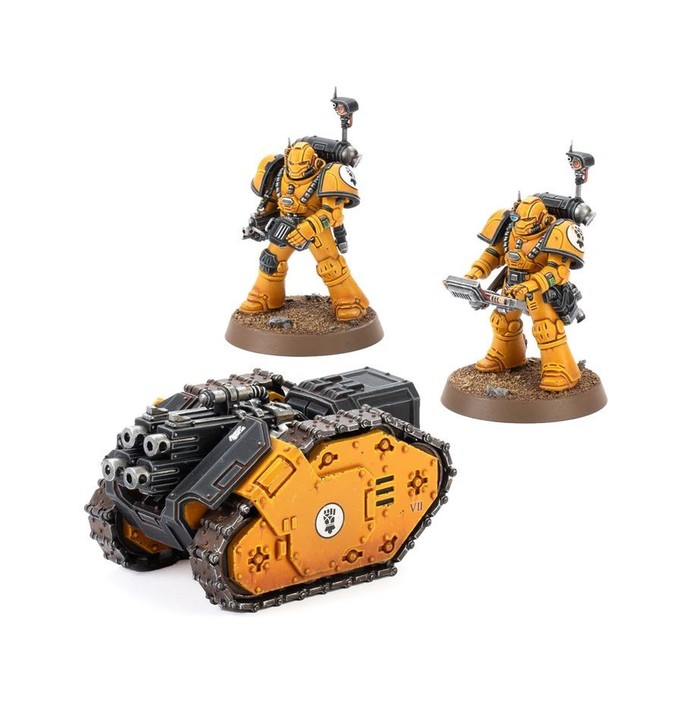 Châssis Rapier avec Batteries de Bolter Lourds Gravis et Canons à Gravitons