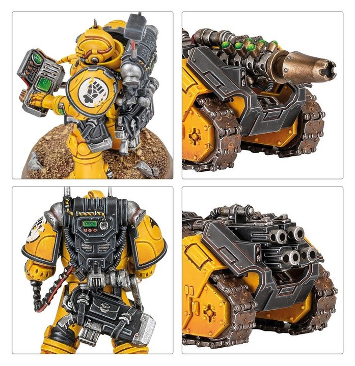 Châssis Rapier avec Batteries de Bolter Lourds Gravis et Canons à Gravitons