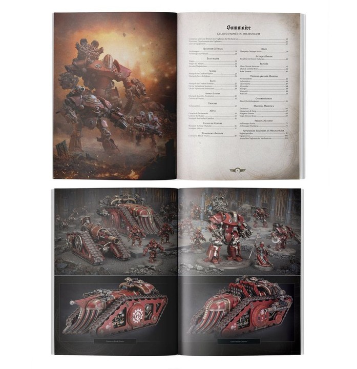 Liber Mechanicum: Livre d'Armée Forces des Taghmata - The Horus Heresy