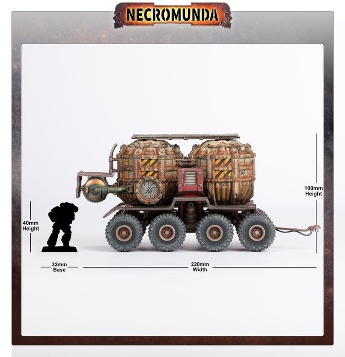 Réservoirs de Prométhium sur Remorque Cargo-8