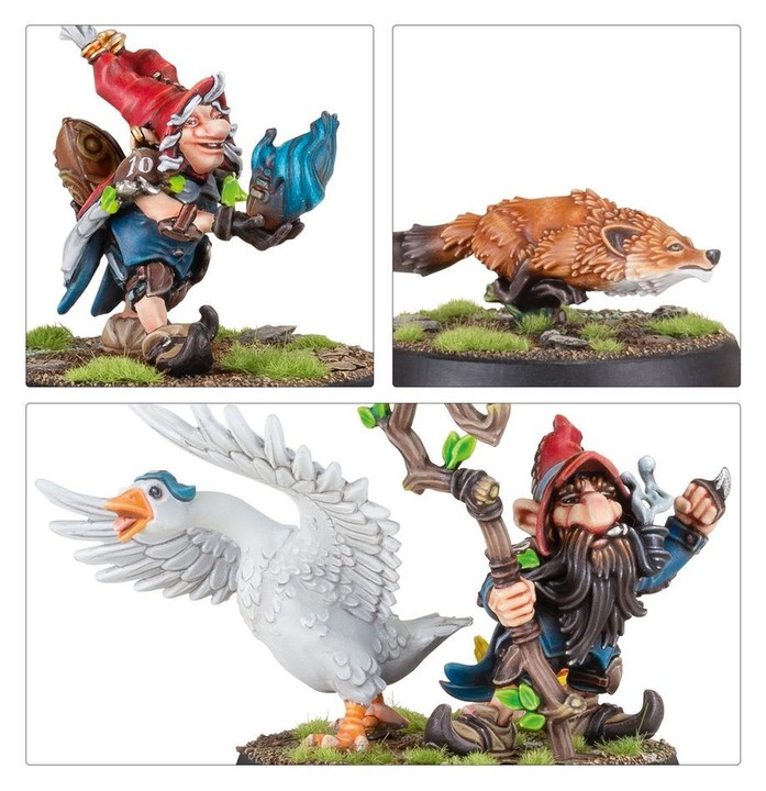 Gnomes Team Blood Bowl: Les Glimdwarrow Groundhogs