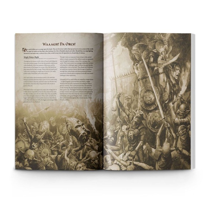 Arcane Journal : Orc & Goblin Tribes ( Anglais ) - Warhammer : The Old World