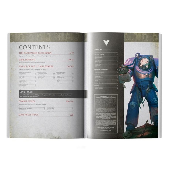 Warhammer 40.000: Core Book (V10) (Anglais)