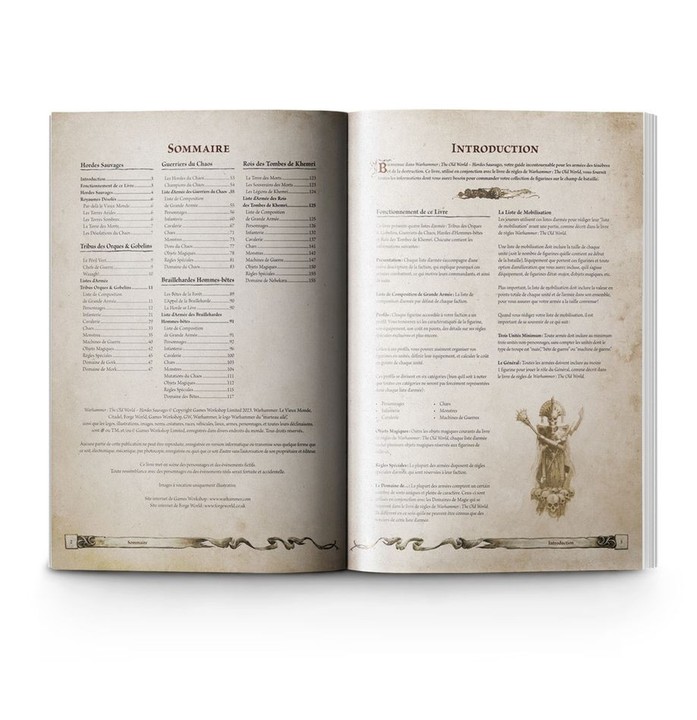 Warhammer The Old World: Hordes Sauvages