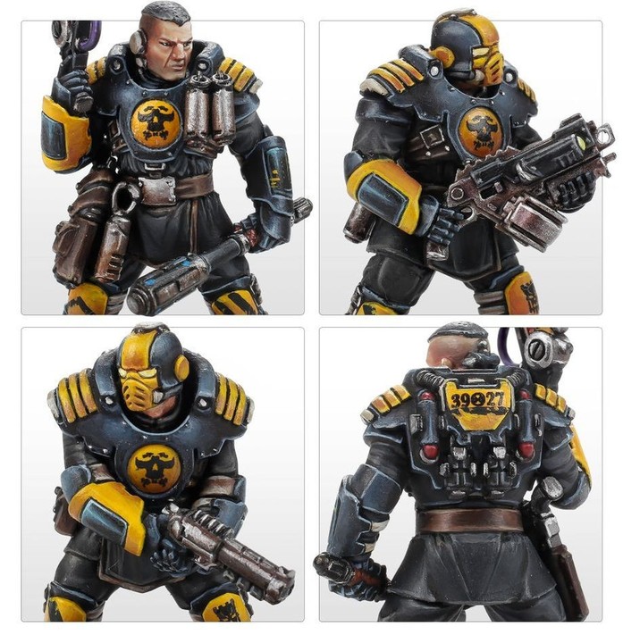 Necromunda : Patrouille des Palanite Enforcers | Figurines | VPC Forges