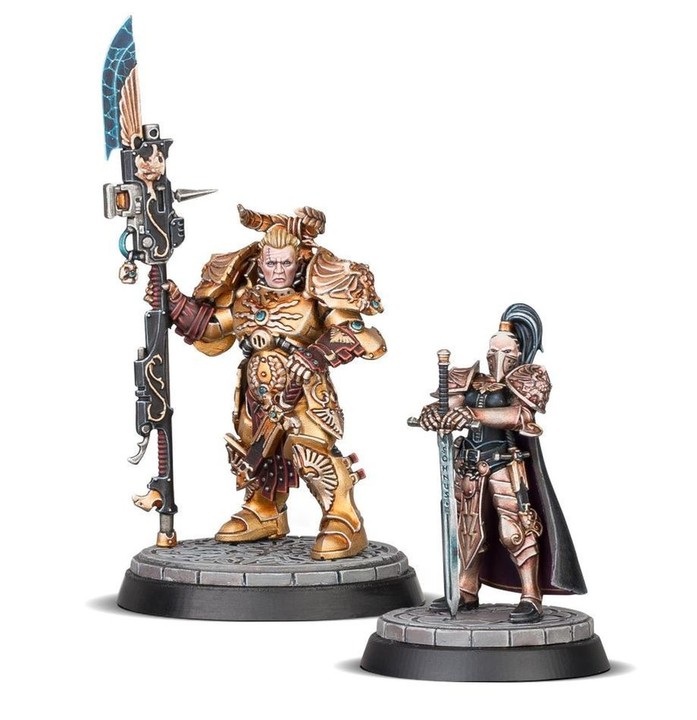 Talons of the Emperor: Valerian et Aleya Warhammer 40k | VPC Forges