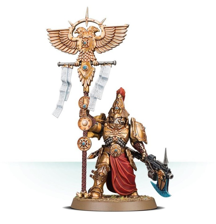 Vexilus Praetor et 4 Custodians Adeptus Custodes | VPC Forges