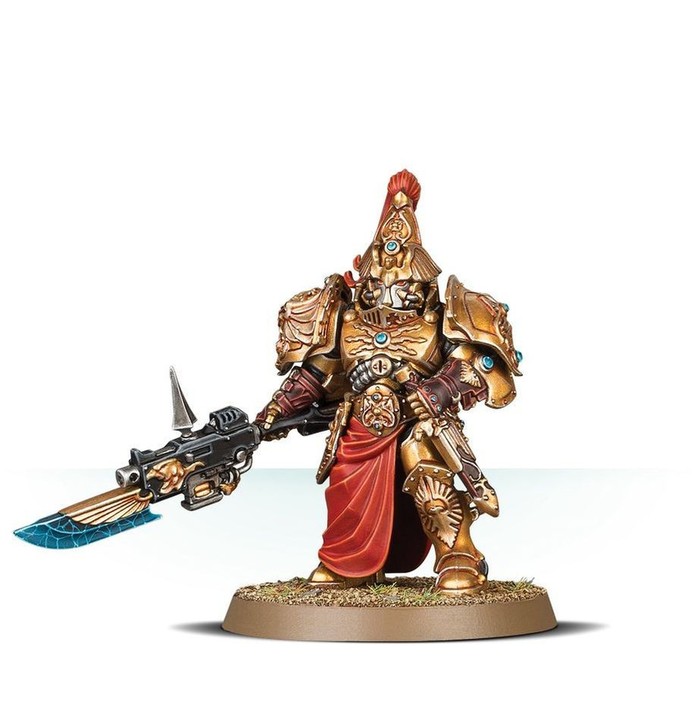Vexilus Praetor et 4 Custodians Adeptus Custodes | VPC Forges
