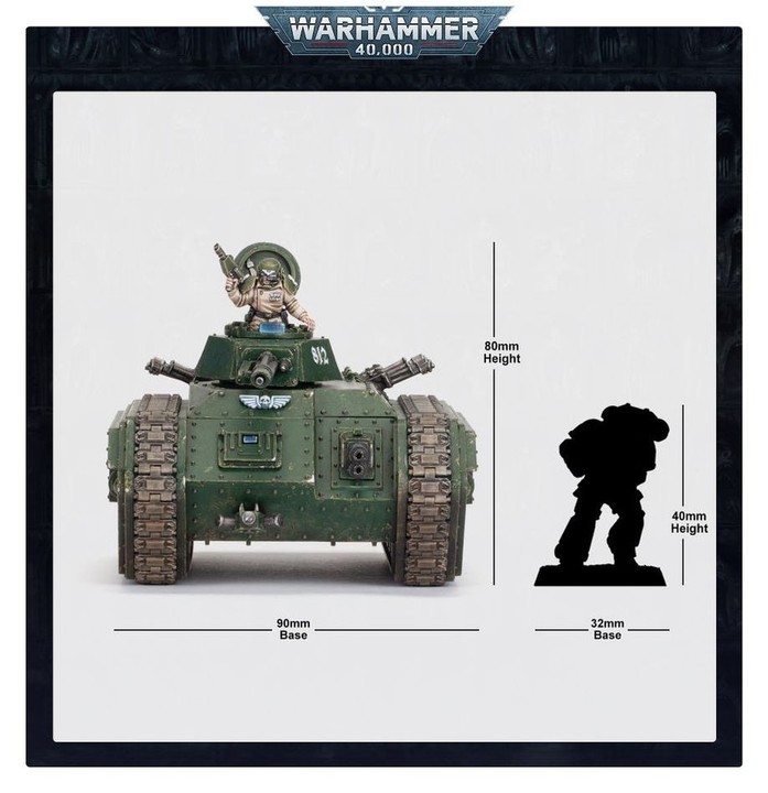 Chimère Astra Militarum 40K | VPC Forges