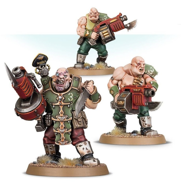 Ogryns et Nork Deddog 40K | VPC Forges