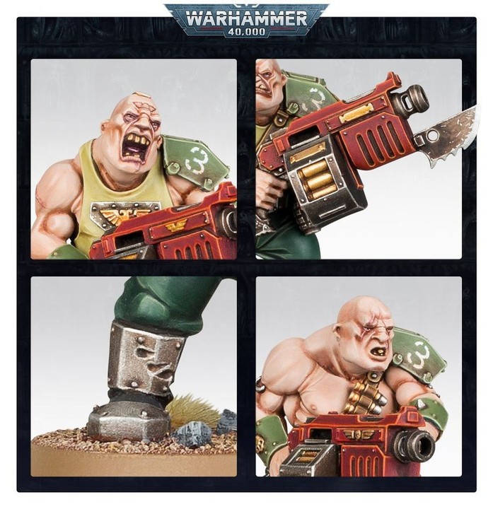 Ogryns et Nork Deddog 40K | VPC Forges