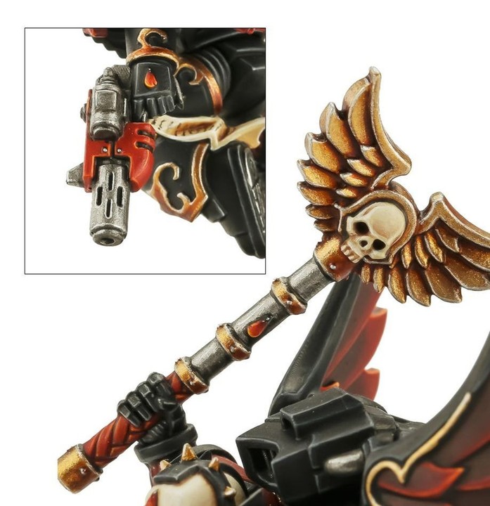 Chaplain Blood Angels avec Réacteurs | VPC Forges