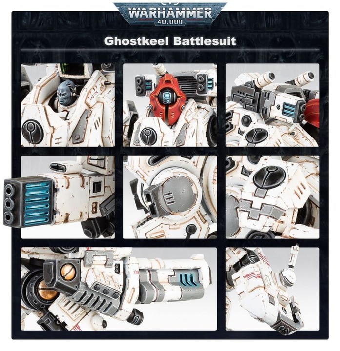 Exo-armure Ghostkeel XV95 T’au Warhammer 40K | VPC Forges