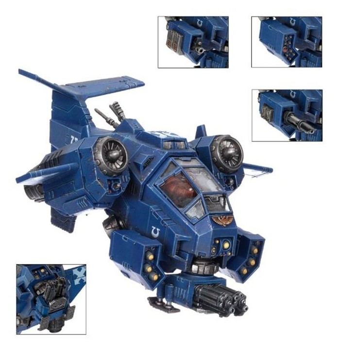 Intercepteur Stormhawk / Stormtalon Gunship| Warhammer 40k | VPC Forges