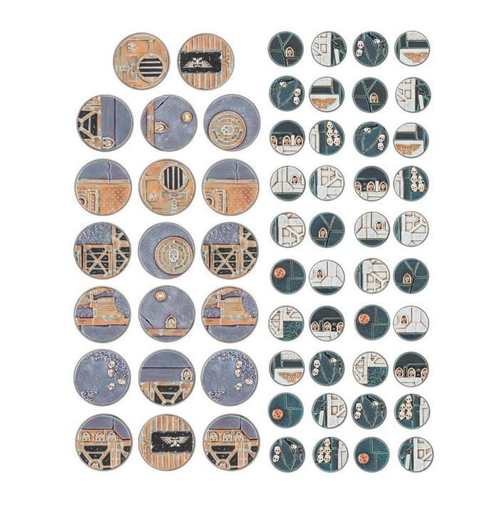 Socles 25mm et 40mm Sector Imperialis - Warhammer | VPC Forges