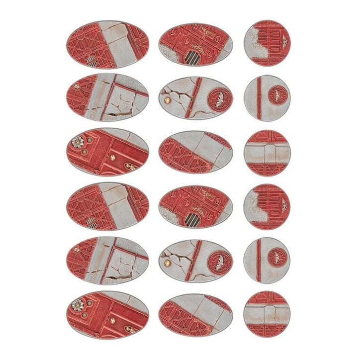 Sector Imperialis: socles ronds de 60mm et socles ovales de 75mm et 90mm