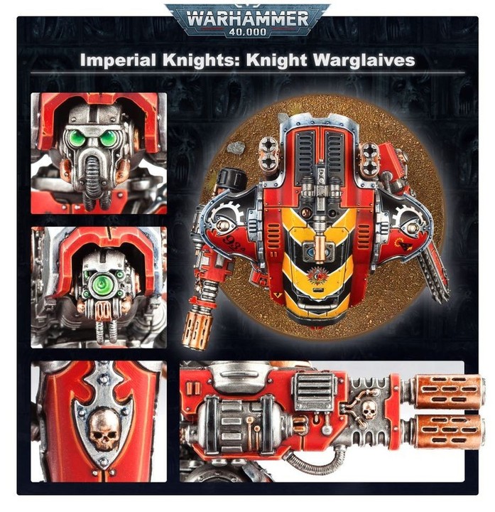 Chevaliers Impériaux Armigères Helvériens Warhammer 40k | VPC Forges