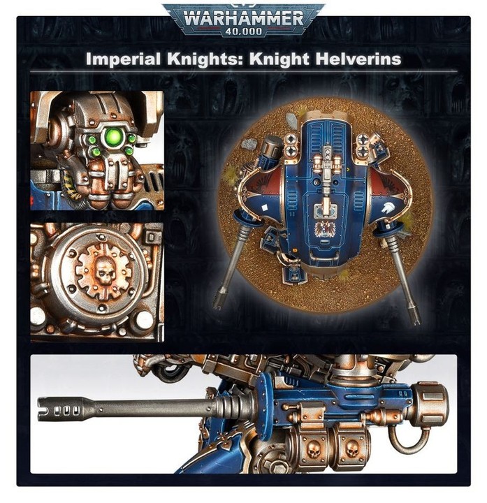 Chevaliers Impériaux Armigères Helvériens Warhammer 40k | VPC Forges
