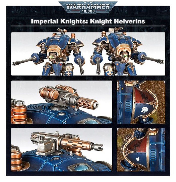 Chevaliers Impériaux Armigères Helvériens Warhammer 40k | VPC Forges