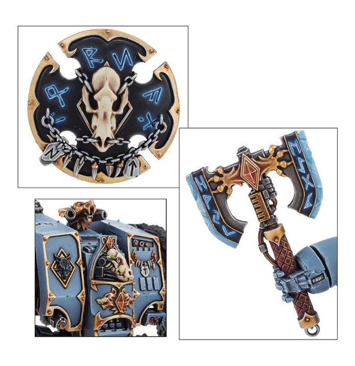 Dreadnought Vénérable Space Wolves Warhammer 40k figurine | VPC Forges