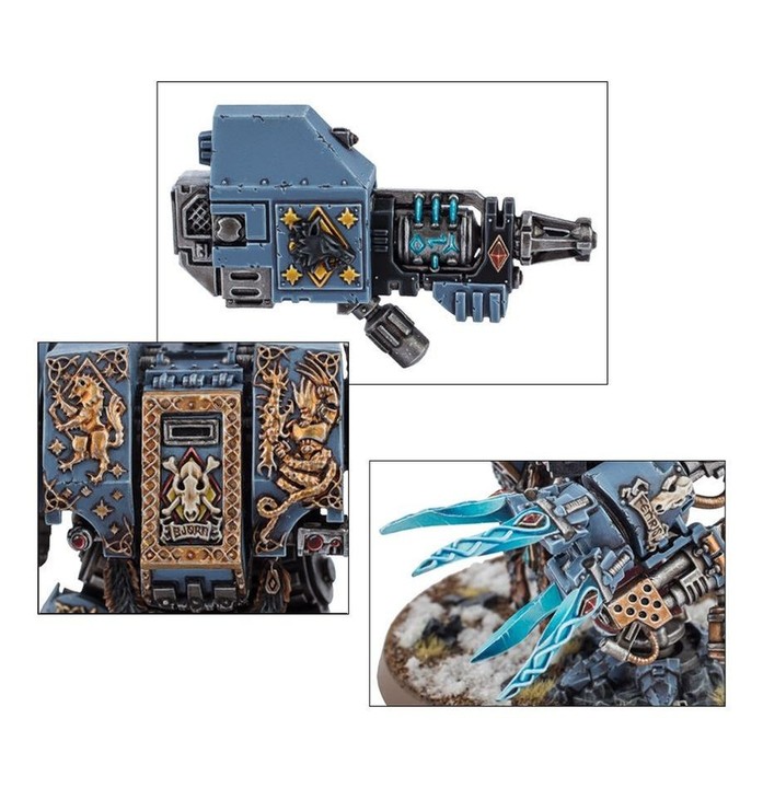 Dreadnought Vénérable Space Wolves Warhammer 40k figurine | VPC Forges