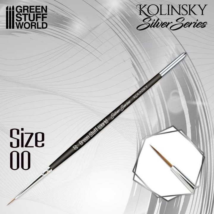 Silver Series Pinceau Kolinsky - 00
