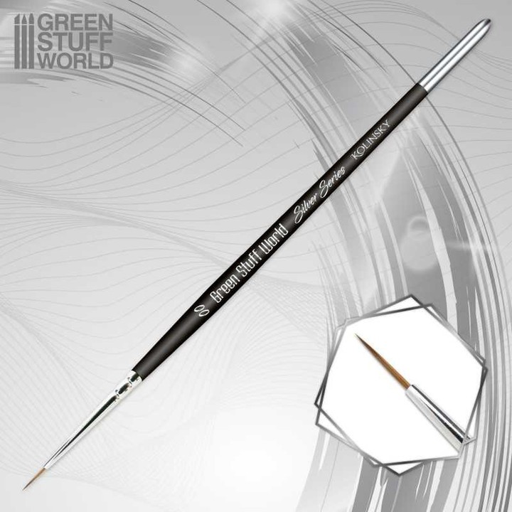 Silver Series Pinceau Kolinsky - 00