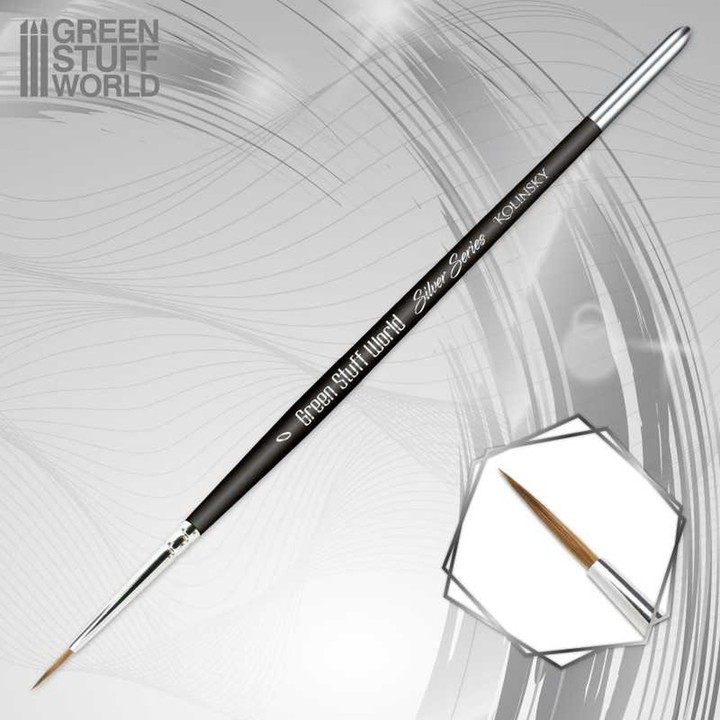Silver Series Pinceau Kolinsky - 0
