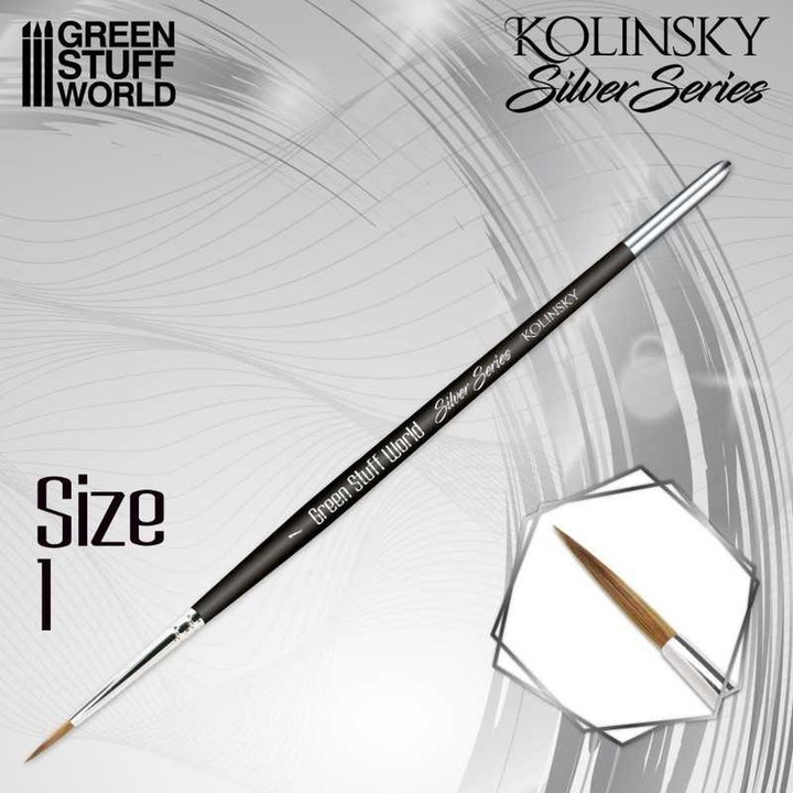 Silver Series Pinceau Kolinsky - 1