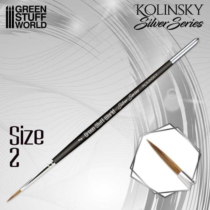 Silver Series Pinceau Kolinsky - 2