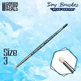 Pinceaux De Brossage Bleu Series - numéro 3