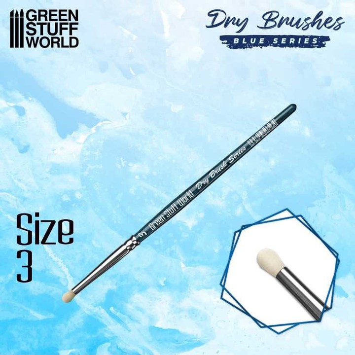 Pinceaux De Brossage Bleu Series - numéro 3