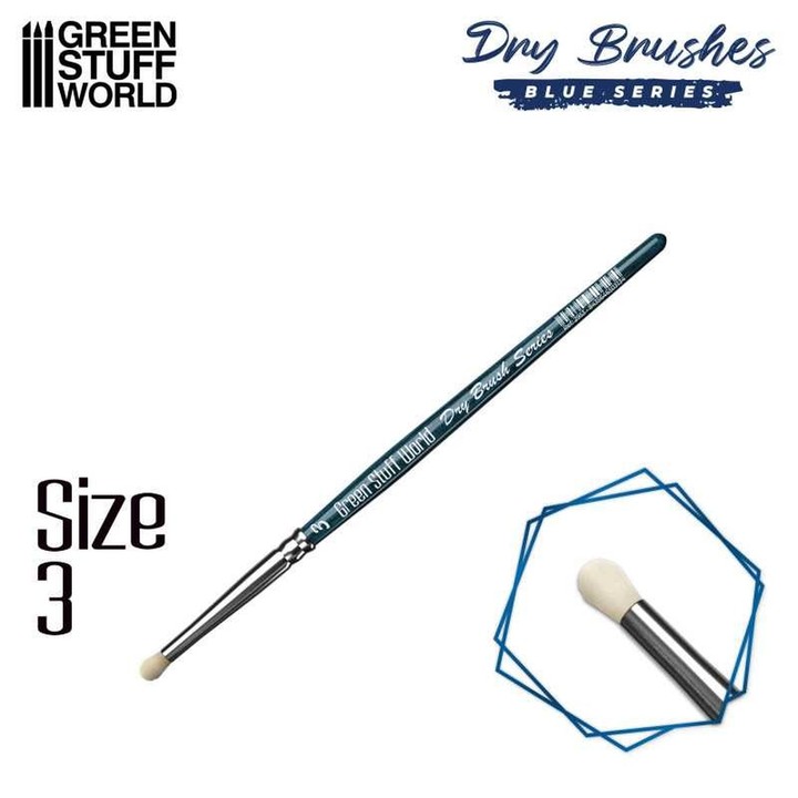 Pinceaux De Brossage Bleu Series - numéro 3