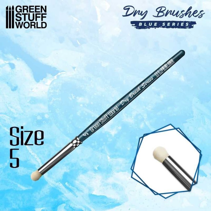 Pinceaux De Brossage Bleu Series - numéro 5
