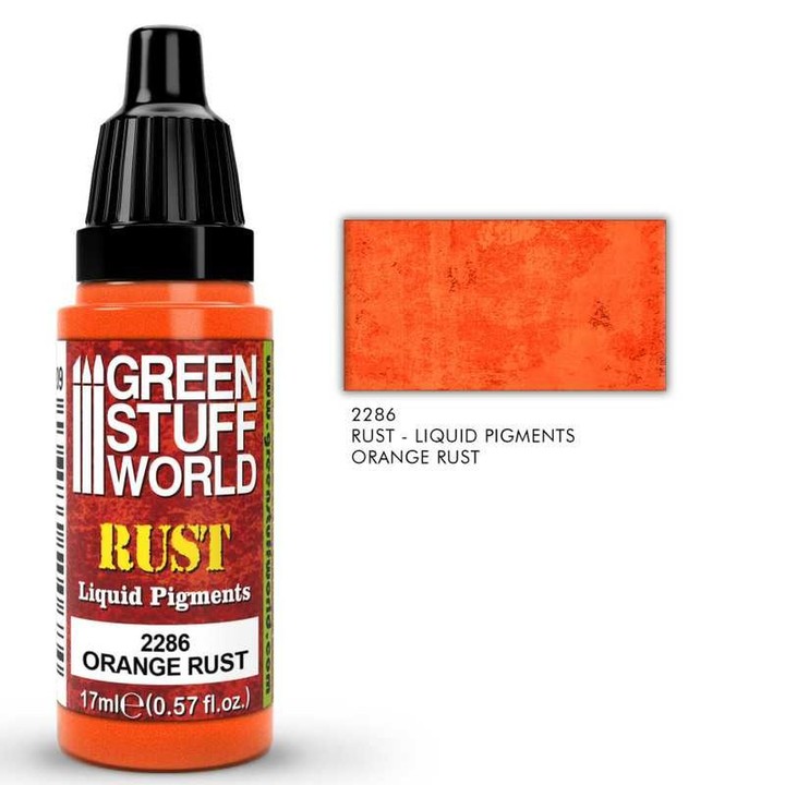 Pigments Liquides Orange Rust 17ml
