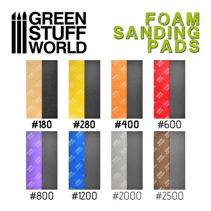 Eponge de Ponçage Flexible - Grain 1200