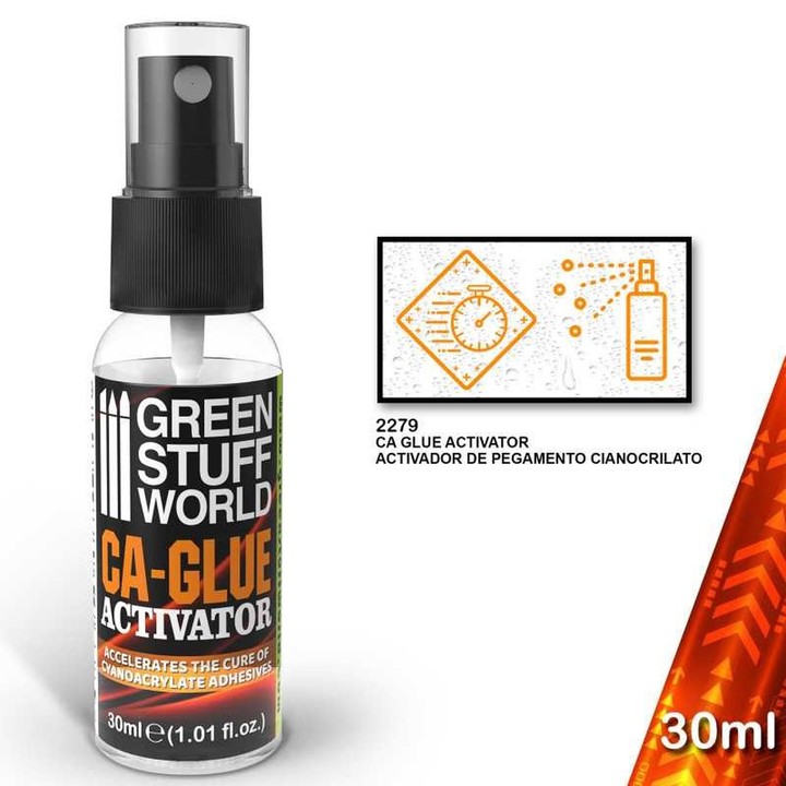 Activateur Colle Cyanoacrylate pour durcir instantanément les adhésifs cyanoacrylates.