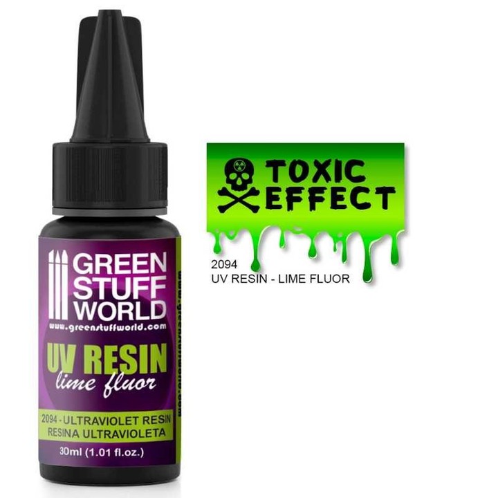 Résine Ultraviolette 30ml - Effet Toxique