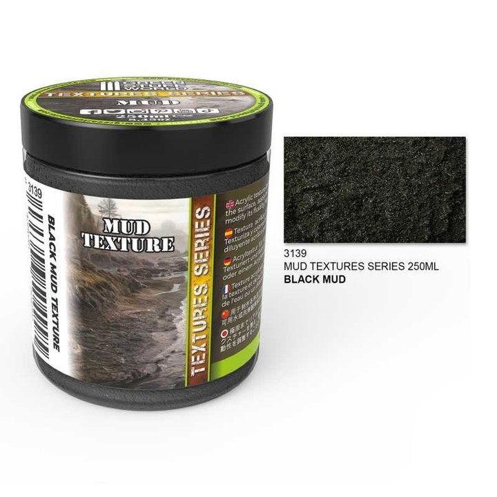Textures de boue - Boue Noire 250ml