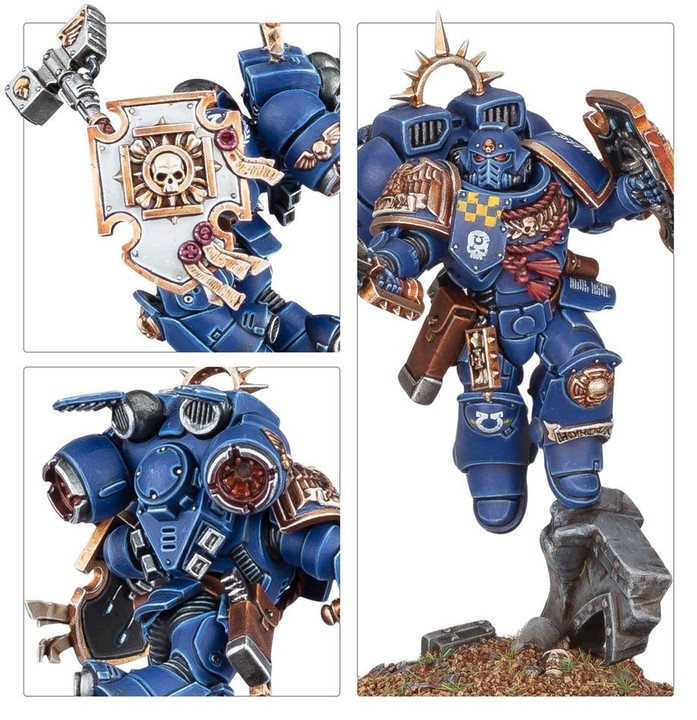 Capitaine avec Réacteur Dorsal et Bouclier Relique | Space Marines | VPC Forges