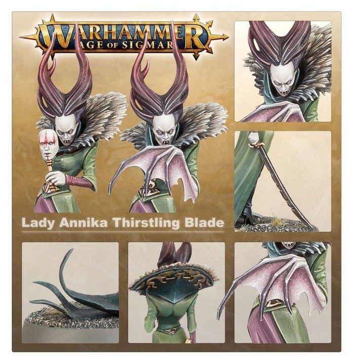 Lady Annika, la Lame Assoiffée Soulblight Gravelords | VPC Forges