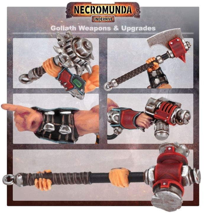 Necromunda: Armes et améliorations - Goliath